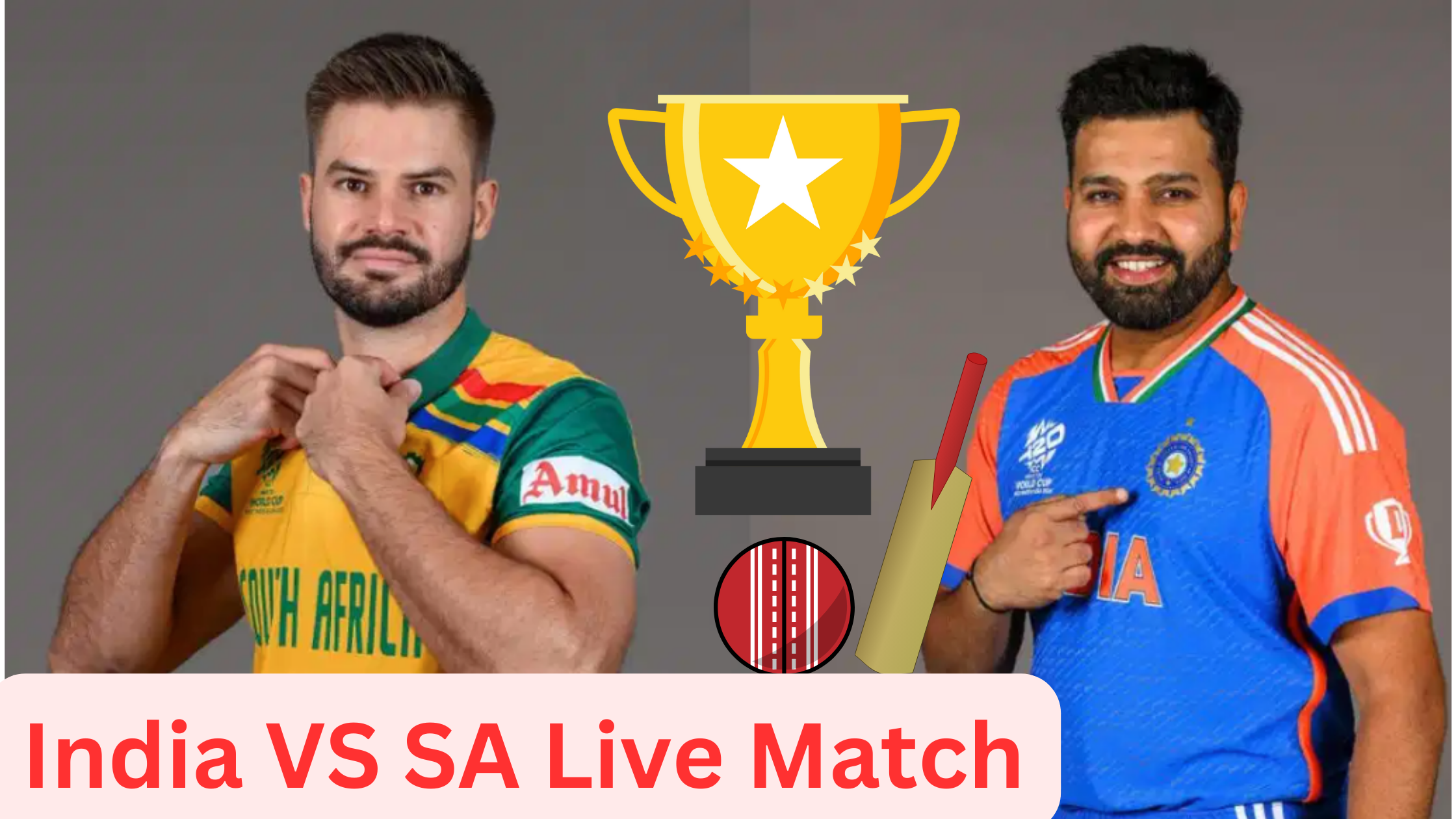 India vs South Africa T20 World Cup 2024 final